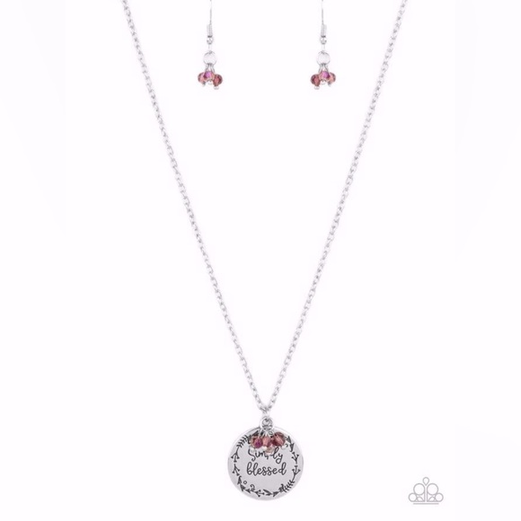 Simple Blessings - Purple Necklace - Picture 1 of 3
